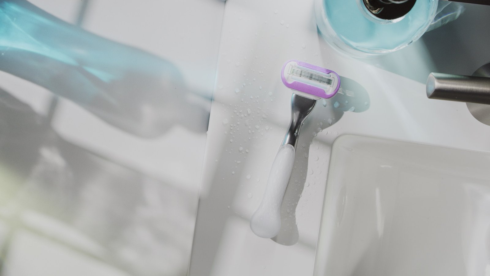 Linkidea Supporto Per Rasoio A Ventosa - Set Da 3, Per Doccia, Compatibile Gillette Venus, Fusion, Mach 3 E Altri